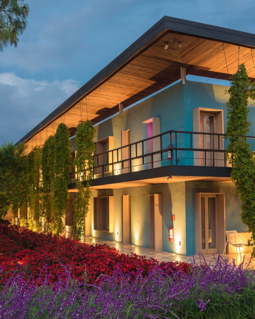 Boutique Hotel Bö at dusk