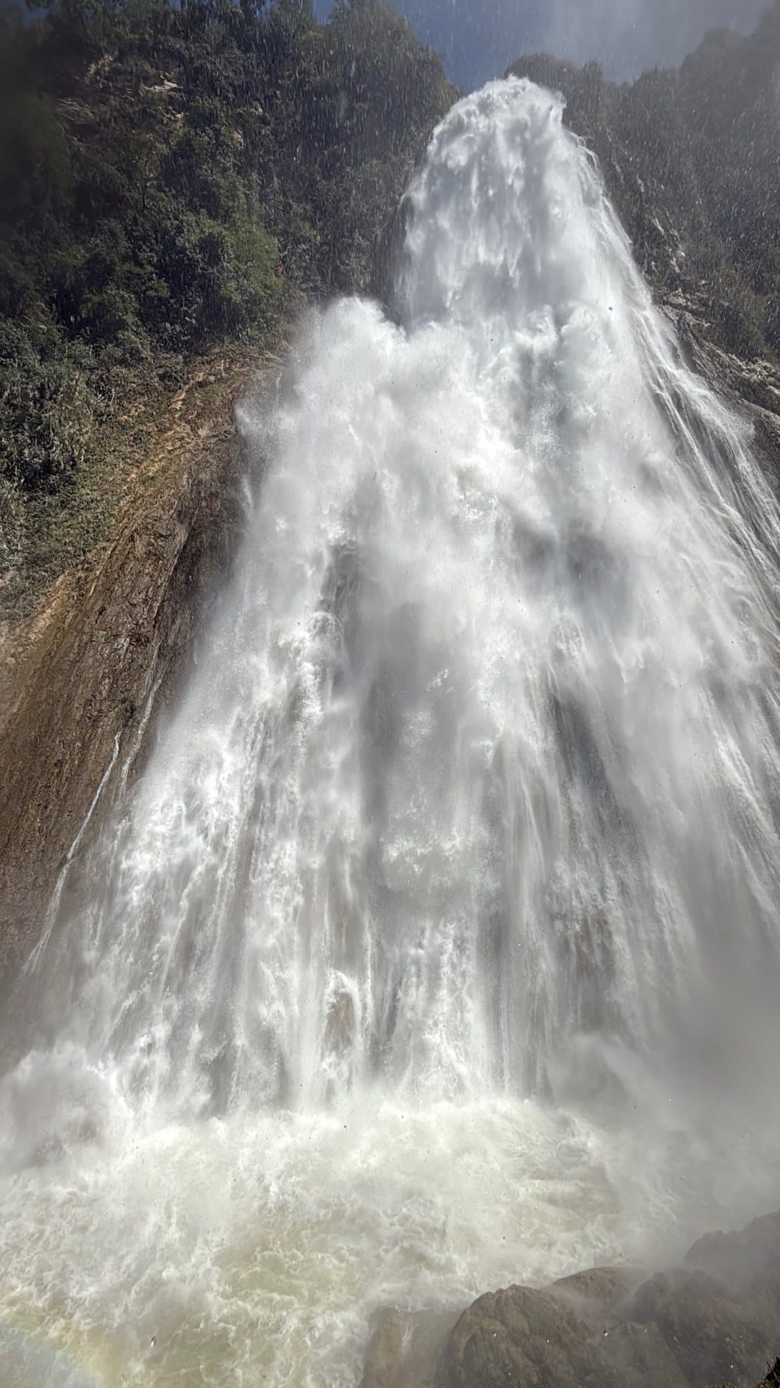 El Chiflón waterfall in Chiapas